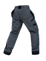 Industrial Cargo Work Pants - Multi-Pocket Construction Trousers