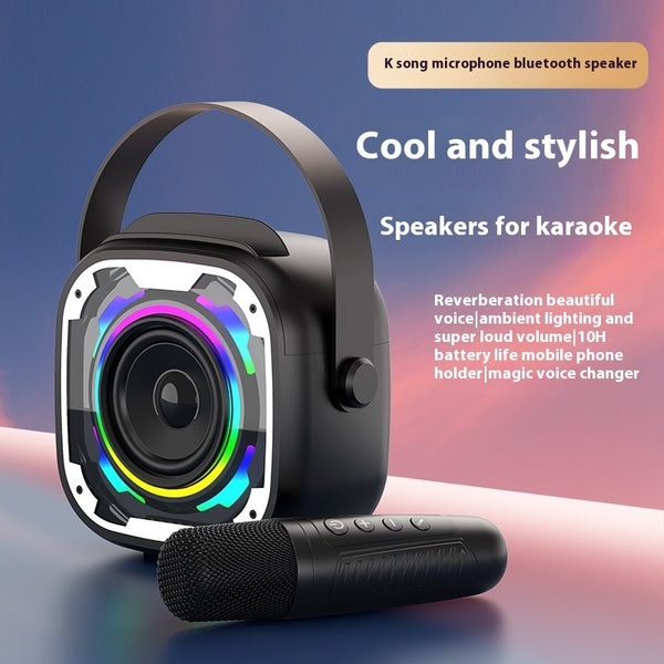 Wireless Bluetooth Karaoke Speaker with Microphone - Portable Audio System