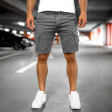 Stylish Men's Woven Five-Point Shorts - Casual Summer Pants