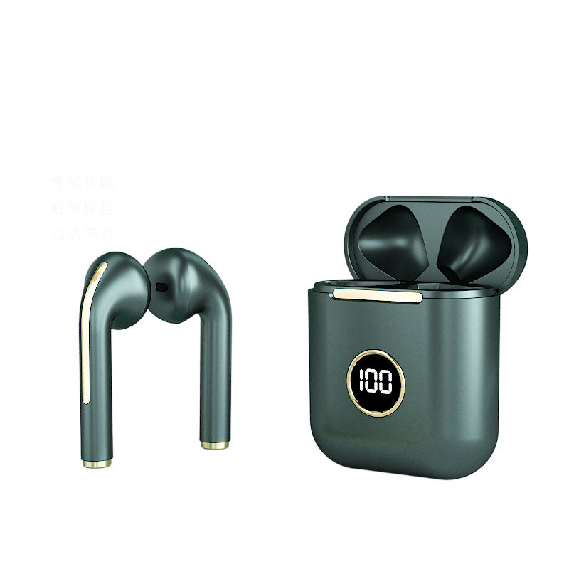 Premium Wireless Bluetooth Sports Earbuds with Digital Display & Noise Cancellation