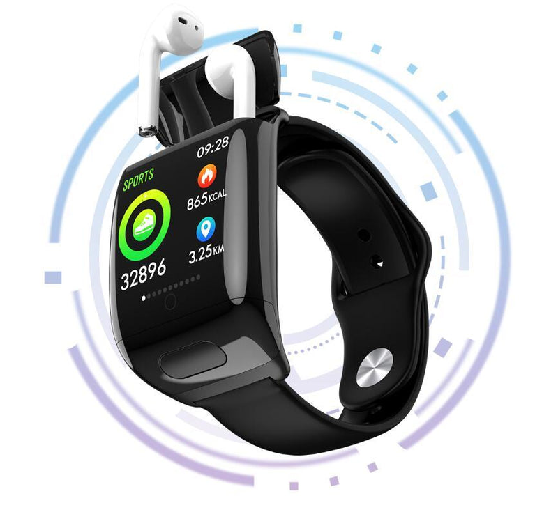 Smart Fitness Tracker with Heart Rate Monitor & Bluetooth Calling