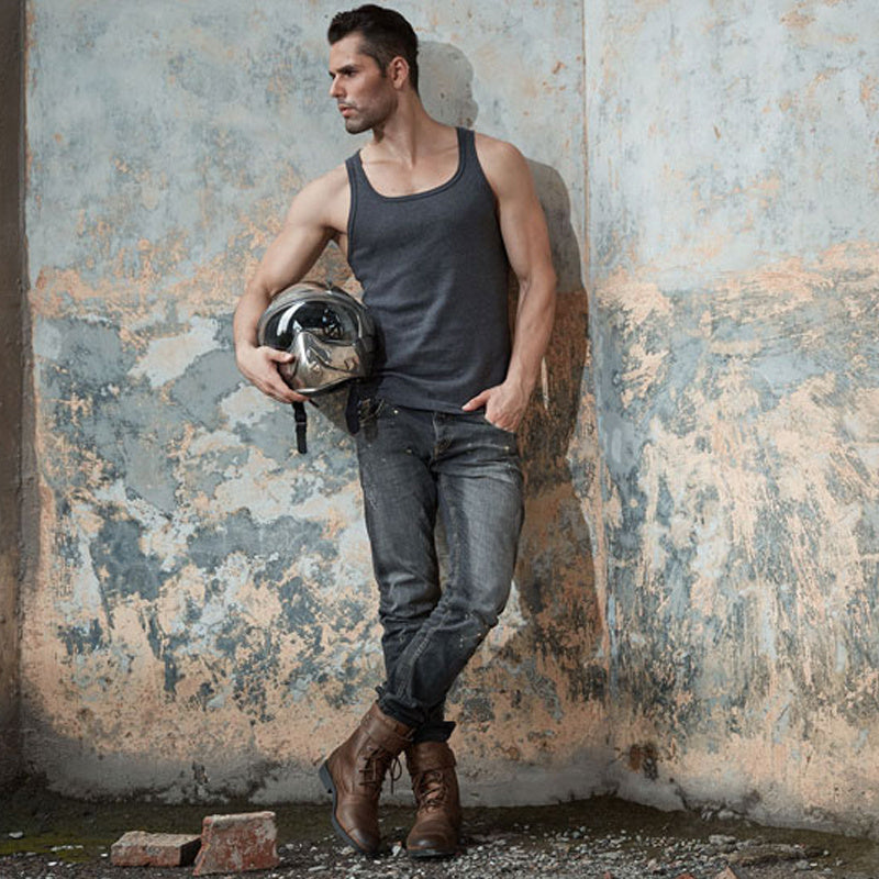 Premium Leather Motorcycle Riding Boots - High-Performance Protection & Comfort