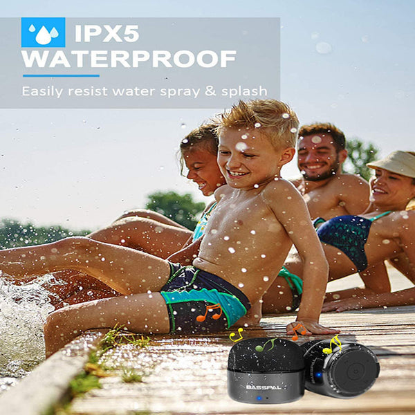 Waterproof Mini Bluetooth Speaker - Portable Pocket-Sized Audio Device