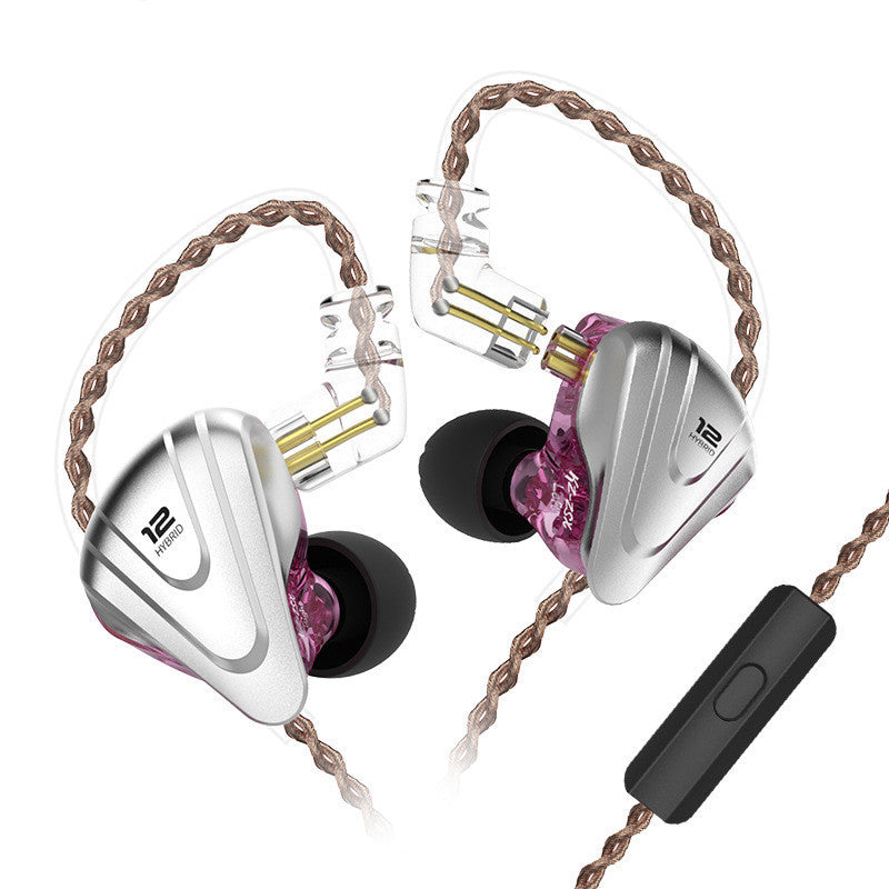 Professional KZ ZSX Terminator Gaming Headset - 12-Unit Hybrid Driver Audio Experience