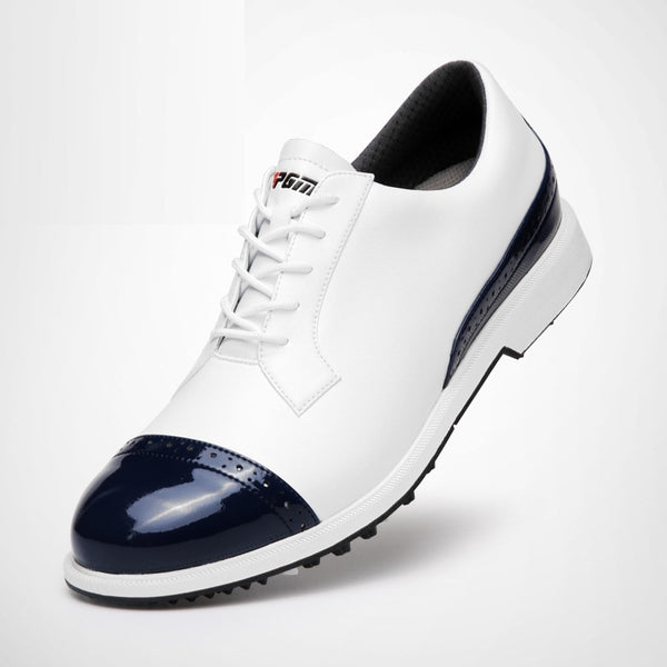 Premium Waterproof Golf Shoes - Anti-Slip Men's Sports Footwear with PU Upper