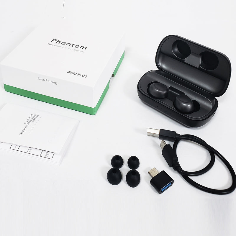 Advanced Wireless Bluetooth Earbuds with Power Bank Charging Case