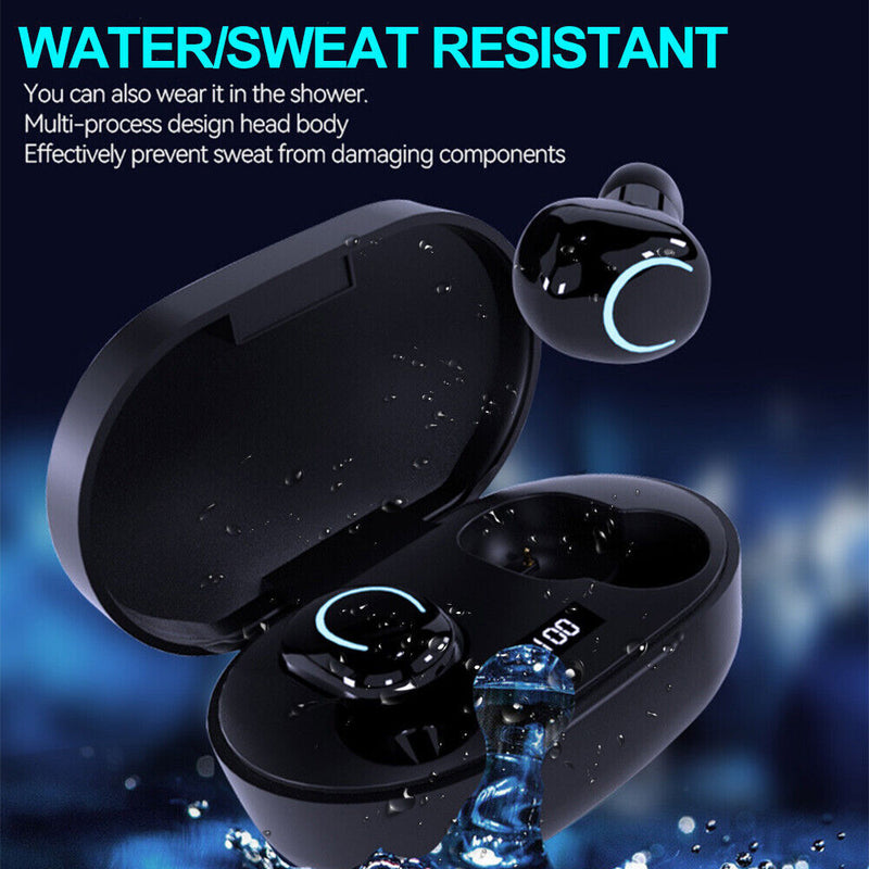 Premium Bluetooth 5.3 Wireless Earbuds - IPX5 Waterproof Sport Headphones with Microphone