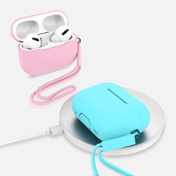Premium Silicone AirPods Pro 2 Protective Case - Bluetooth Earphone Cover with Lashing Design