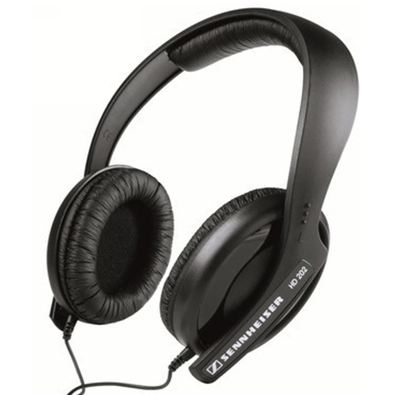 Professional HD202II Stereo Headphones - Wired Computer Gaming Headset with 40mm Drivers