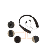 Wireless Neckband Bluetooth Headset - 18H Talk Time & Premium Sound Quality