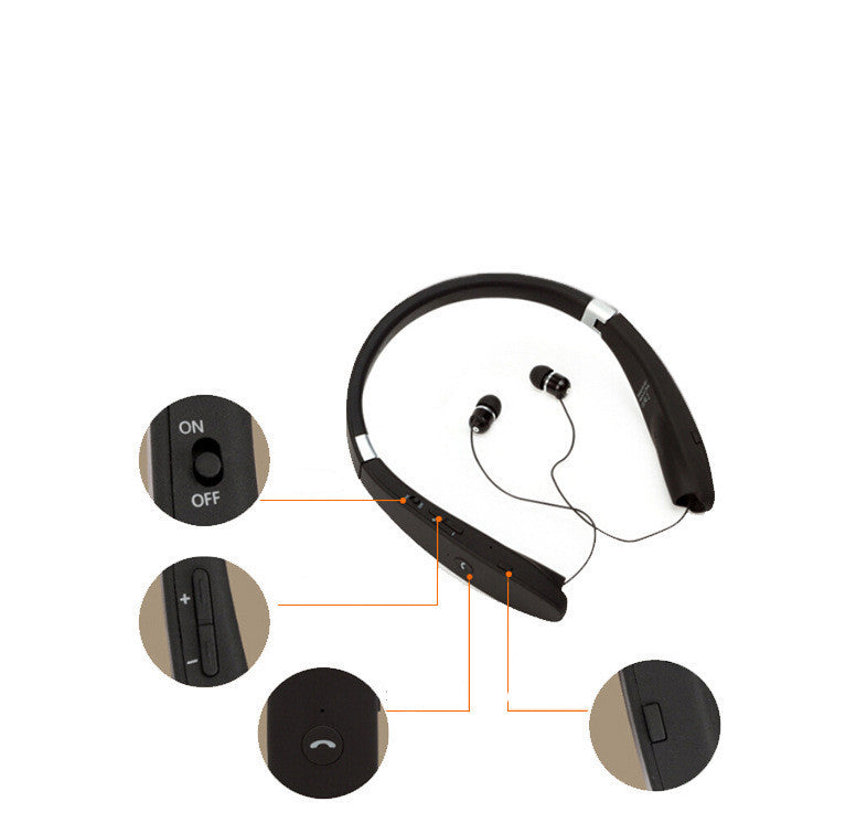 Wireless Neckband Bluetooth Headset - 18H Talk Time & Premium Sound Quality