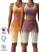 2-Pack Premium Scrunch Butt Lifting Workout Shorts - High Waisted Seamless Yoga & Gym Biker Shorts for Women