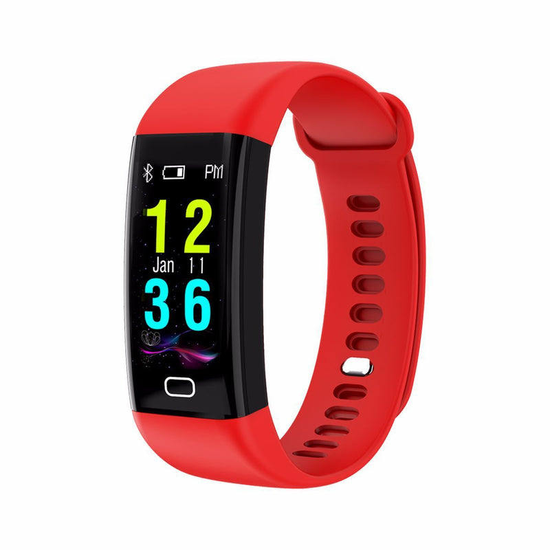 Advanced Fitness Tracker Smart Band - Bluetooth Sports Watch with OLED Display