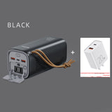 Professional 20000mAh Portable Power Bank - 220V AC Outlet & Fast Charging Station