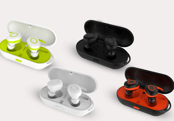 Premium Wireless Bluetooth Earbuds - CSR Air TWS HiFi Stereo Sports Headphones with Noise Reduction