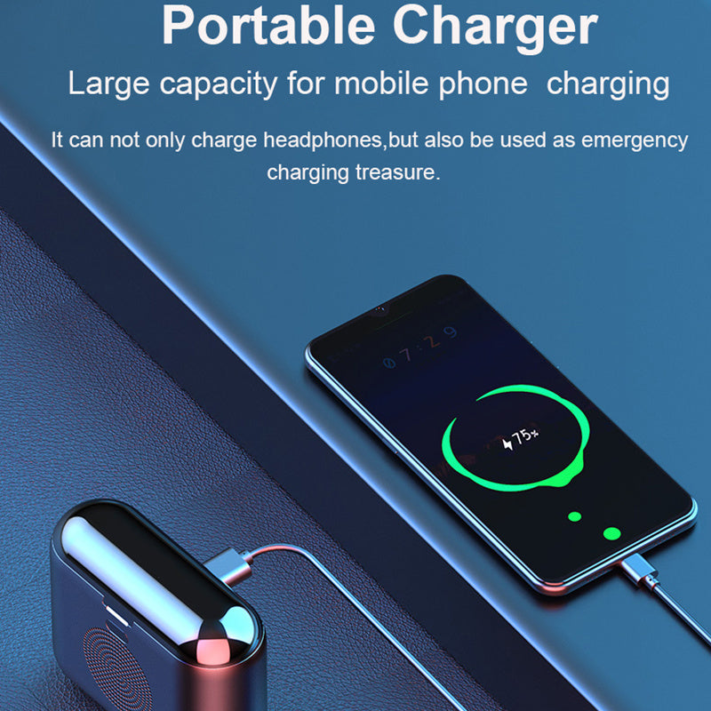 F9 5.0 Wireless Bluetooth Earbuds with 2000mAh Charging Case - Premium Noise Reduction Headphones