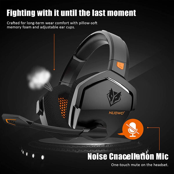 Elite Wireless Gaming Headset - Professional Noise-Canceling Audio Experience