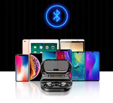 Wireless Bluetooth Earbuds with 2400mAh Charging Case - Premium Sound Quality