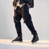 Military Camouflage Cargo Pants - Relaxed Fit Street Style Trousers for Men