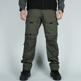 Military Style Camouflage Cargo Pants - Multi-Pocket Tactical Training Trousers