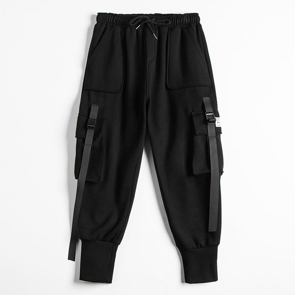 Tactical Multi-Pocket Cargo Pants - Hip Hop Streetwear Fashion for Men