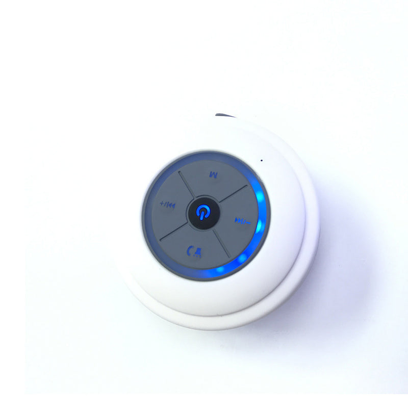 Portable Waterproof Bluetooth Speaker - Mini Wireless Audio Device with LED Lights