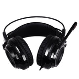 Professional Gaming Headset with Microphone - USB Wired Over-Ear Headphones