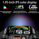 Premium L81 Square Smartwatch - Waterproof Fitness Tracker with Call Function & Extended Battery Life