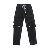 Multi-Pocket Tactical Cargo Pants - Loose Fit Casual Trousers for Men
