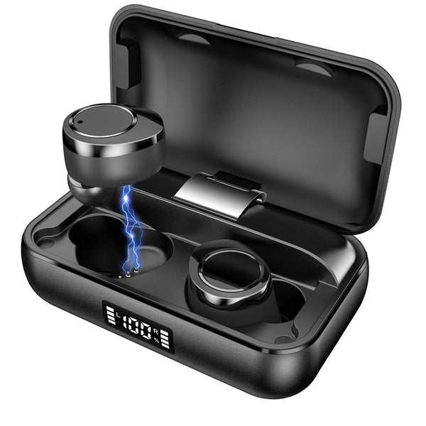 Wireless Bluetooth 5.0 Earbuds with 3000mAh Charging Case