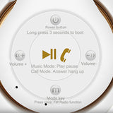 Premium Wireless Bluetooth Headset - Crystal Clear Audio & 10m Range