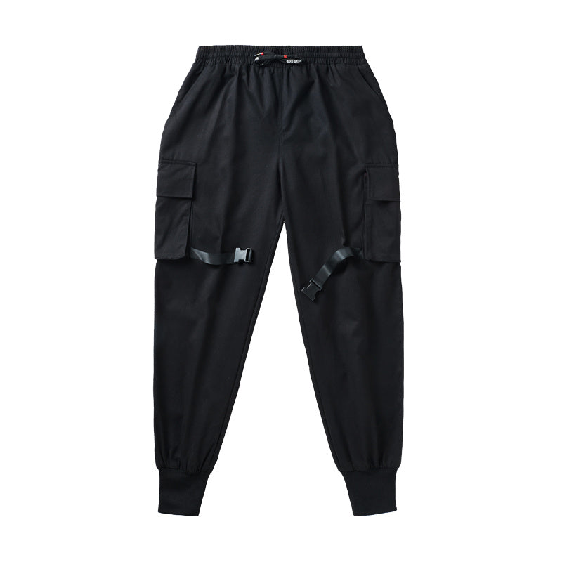 Military Camouflage Cargo Pants - Relaxed Fit Street Style Trousers for Men