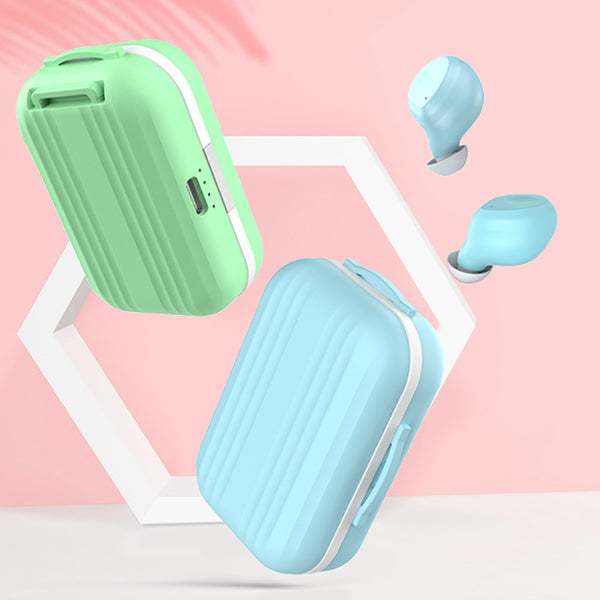 Colorful Macaron Wireless Sports Earbuds - M1012 Bluetooth Headphones