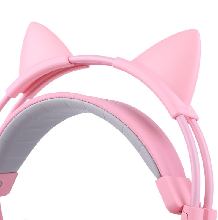 G951 Gaming Headset - USB 7.1 Virtual Surround Sound with LED Cat Ears & Vibration Technology