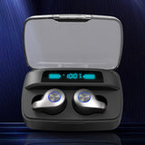 Advanced Wireless Bluetooth Headset with Power Display & 2200mAh Charging Case