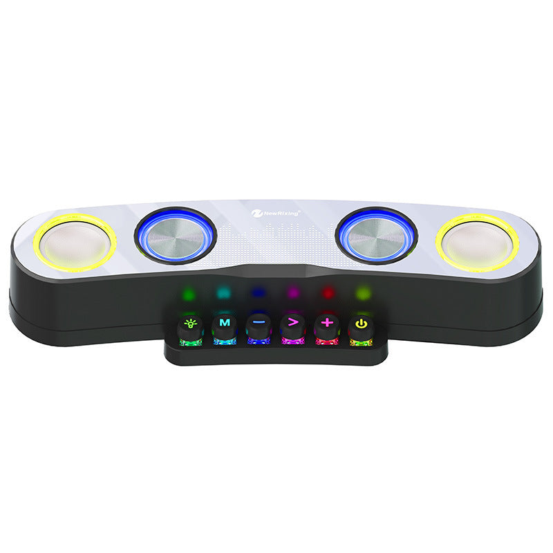Immersive RGB Gaming Bluetooth Speaker with LED Lights