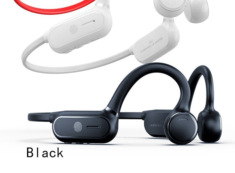 Wireless Bone Conduction Bluetooth Earphones - Open Ear Design with Touch Control
