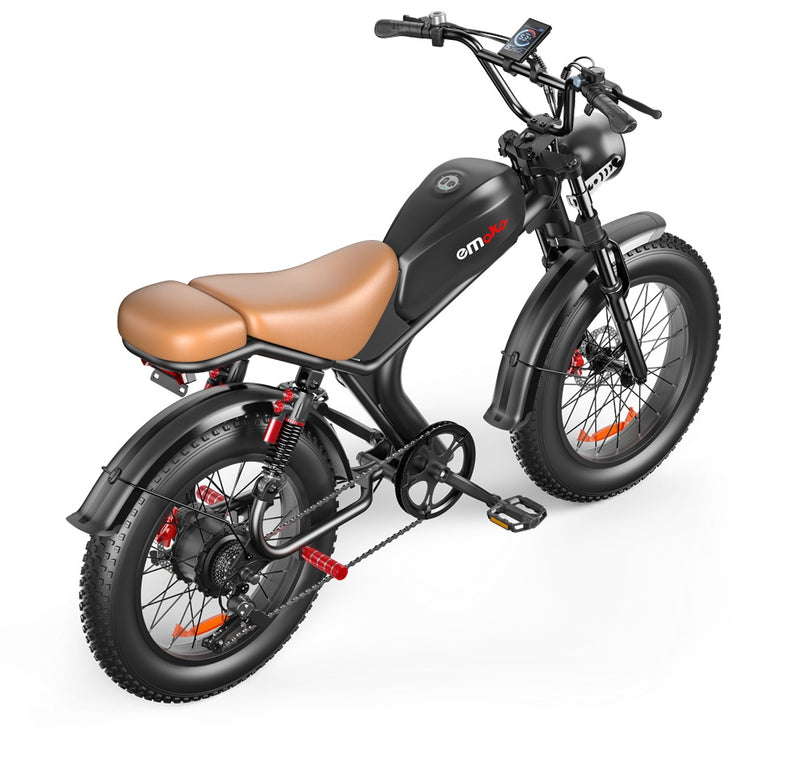 High-Performance 20" Fat Tire Electric Bike - 1000W Motor, 75KM Range