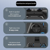Professional Bluetooth Gaming Controller - S4 Wireless Gamepad with Force Feedback