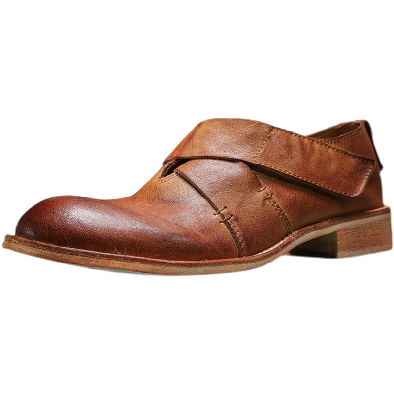 Elegant Cowhide Leather Heightened Casual Women's Shoes