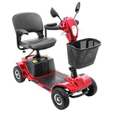 Premium 4-Wheel Electric Mobility Scooter - 330lbs Capacity, 18-Mile Range