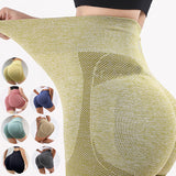 Premium Butt-Lifting Seamless Yoga Leggings - High-Performance Fitness Shorts for Women