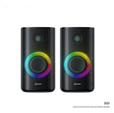 Premium Gaming RGB Desktop Bluetooth Speaker - Dual Stereo Sound System