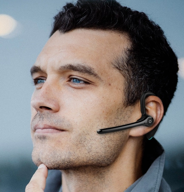 Professional Wireless Bluetooth Business Headset - Hands-Free Communication