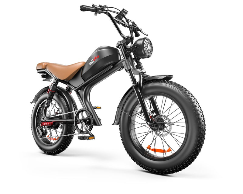 High-Performance 20" Fat Tire Electric Bike - 1000W Motor, 75KM Range