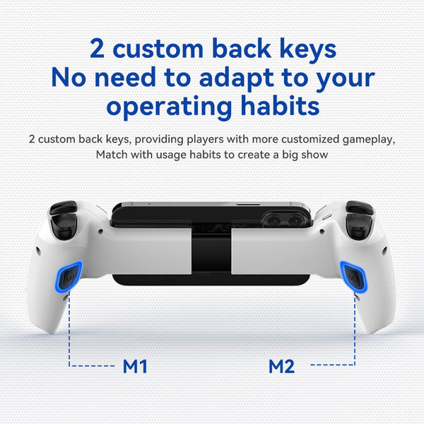Wireless Bluetooth Gaming Controller - Telescopic Gamepad for Mobile, PC, PS & Switch