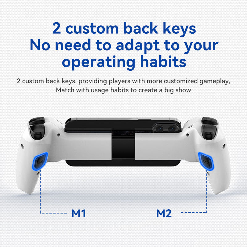 Wireless Bluetooth Gaming Controller - Telescopic Gamepad for Mobile, PC, PS & Switch