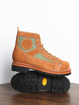 Rugged Canvas High-Top Work Boots - Heavy-Duty Skydiving Style