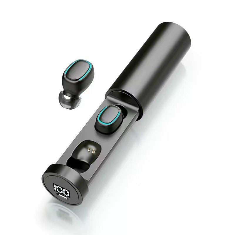 Wireless Bluetooth Earbuds with Digital Display - Gaming Low Latency Sports Headphones