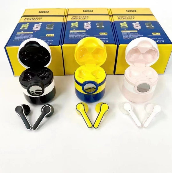 Premium Wireless Earbuds with Touch Control & Digital Display - Bluetooth 5.0 Stereo Headphones